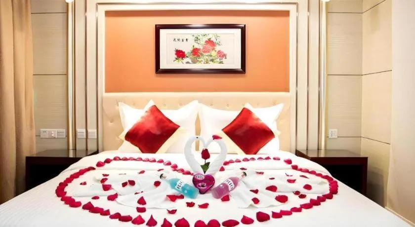 Bed in New World Hotel