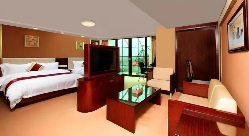 Bed in New World Hotel