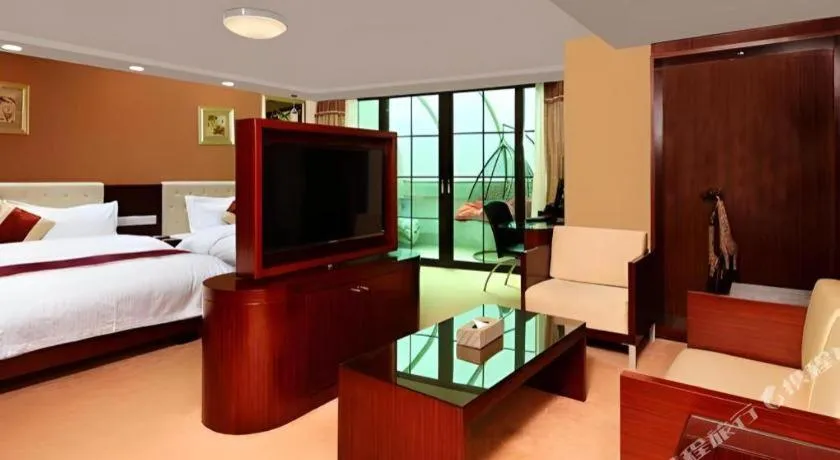 Bed in New World Hotel