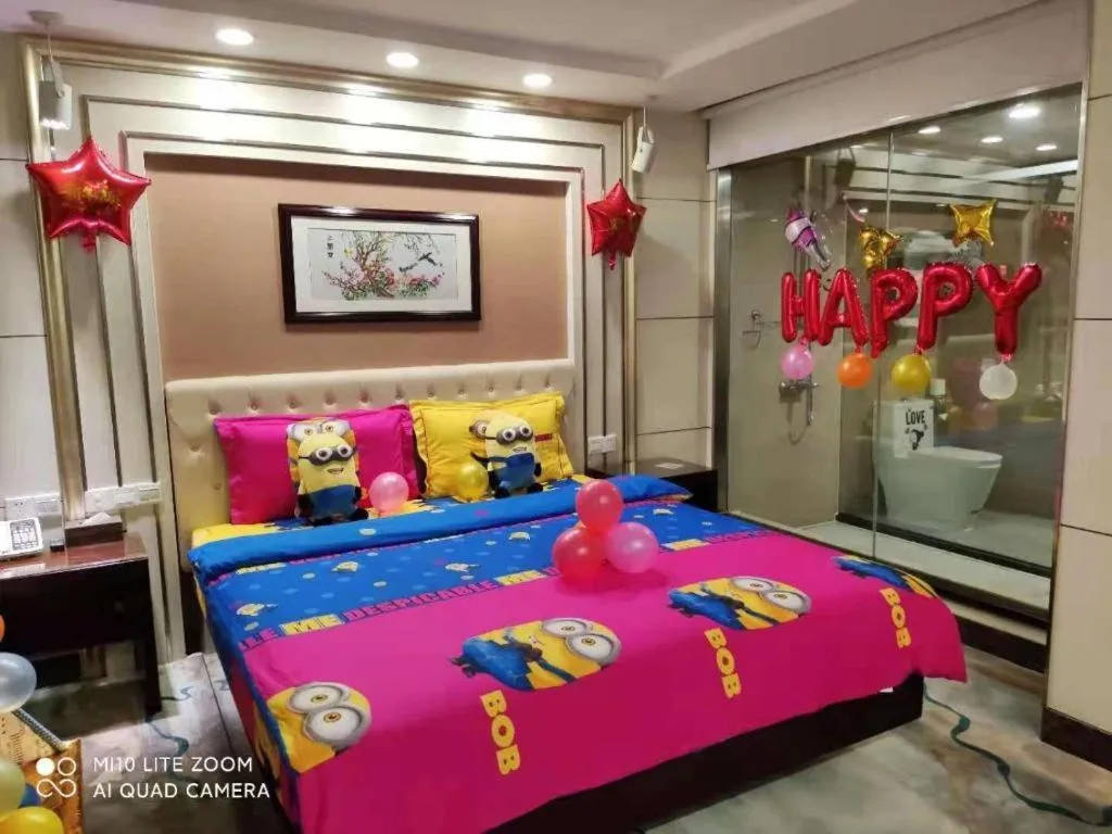 Bed in New World Hotel