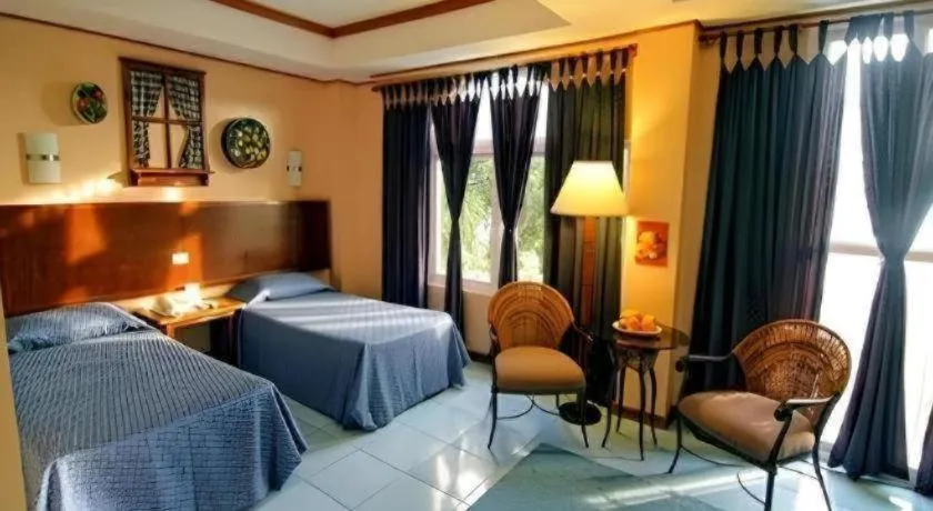 Bed in Subic Park Hotel