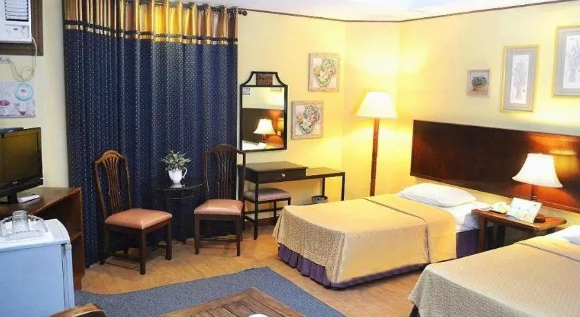 Bed in Subic Park Hotel