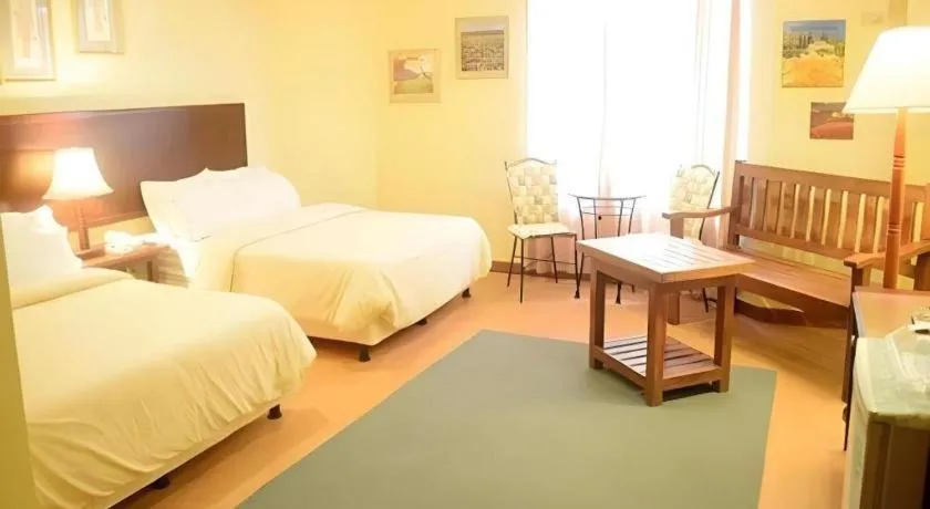 Bed in Subic Park Hotel