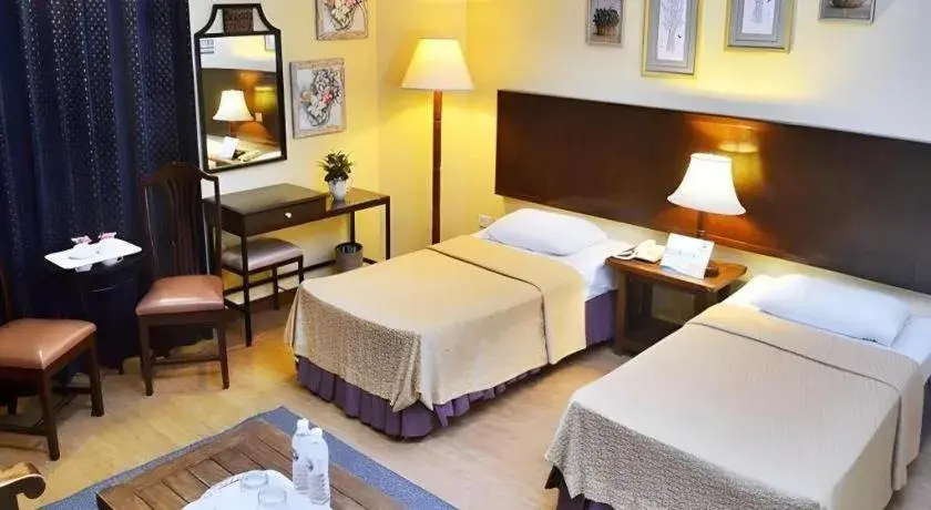 Bed in Subic Park Hotel Bed in Subic Park Hotel