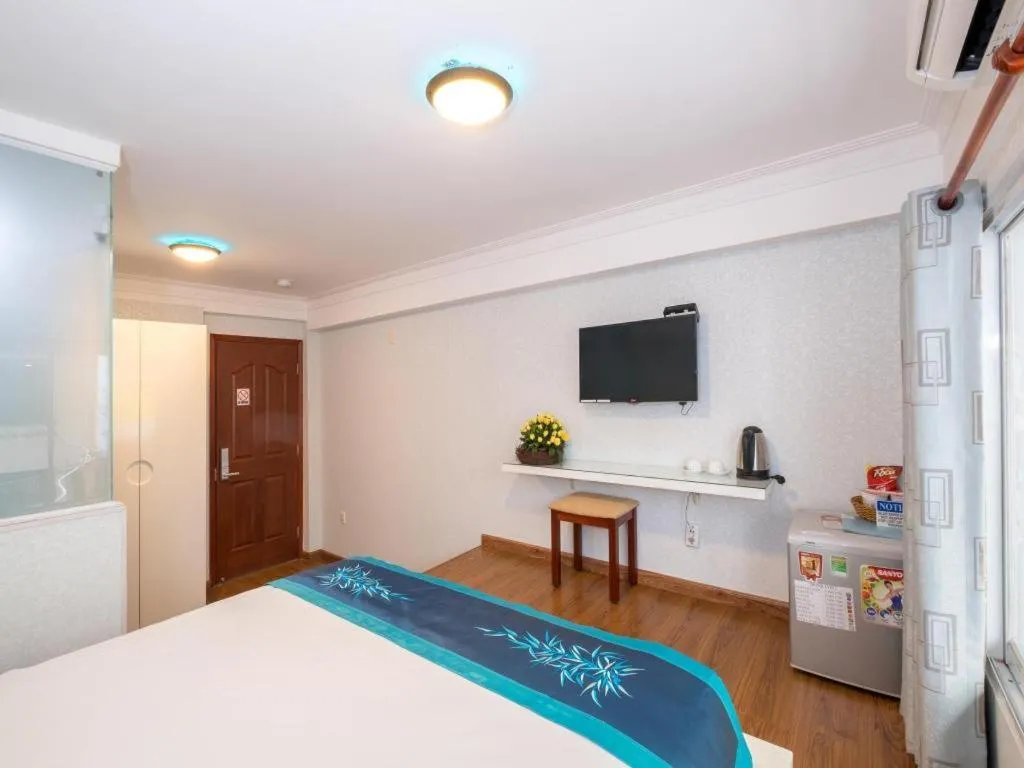 Bed in Blue River Hotel