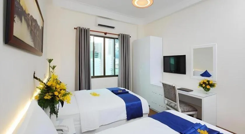 Bed in Blue River Hotel