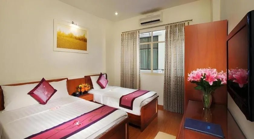 Bed in Blue River Hotel