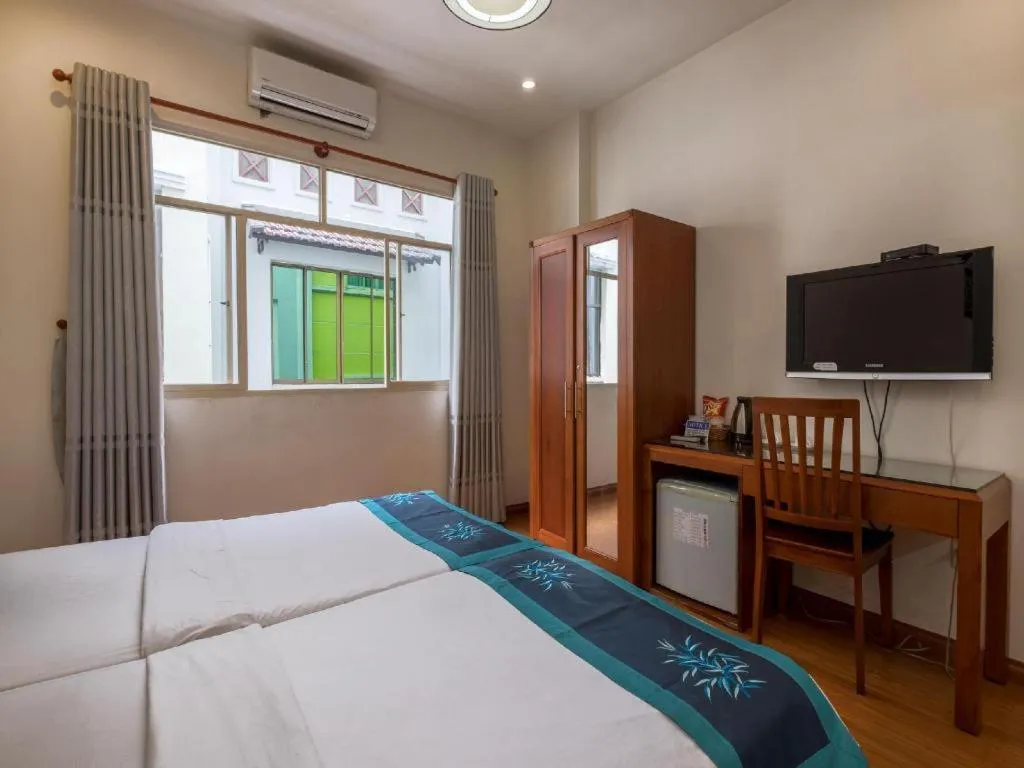 Bed in Blue River Hotel