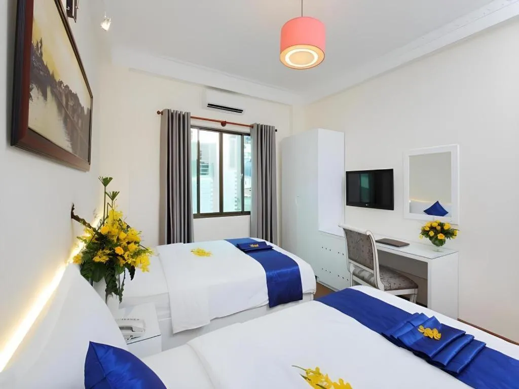 Bed in Blue River Hotel