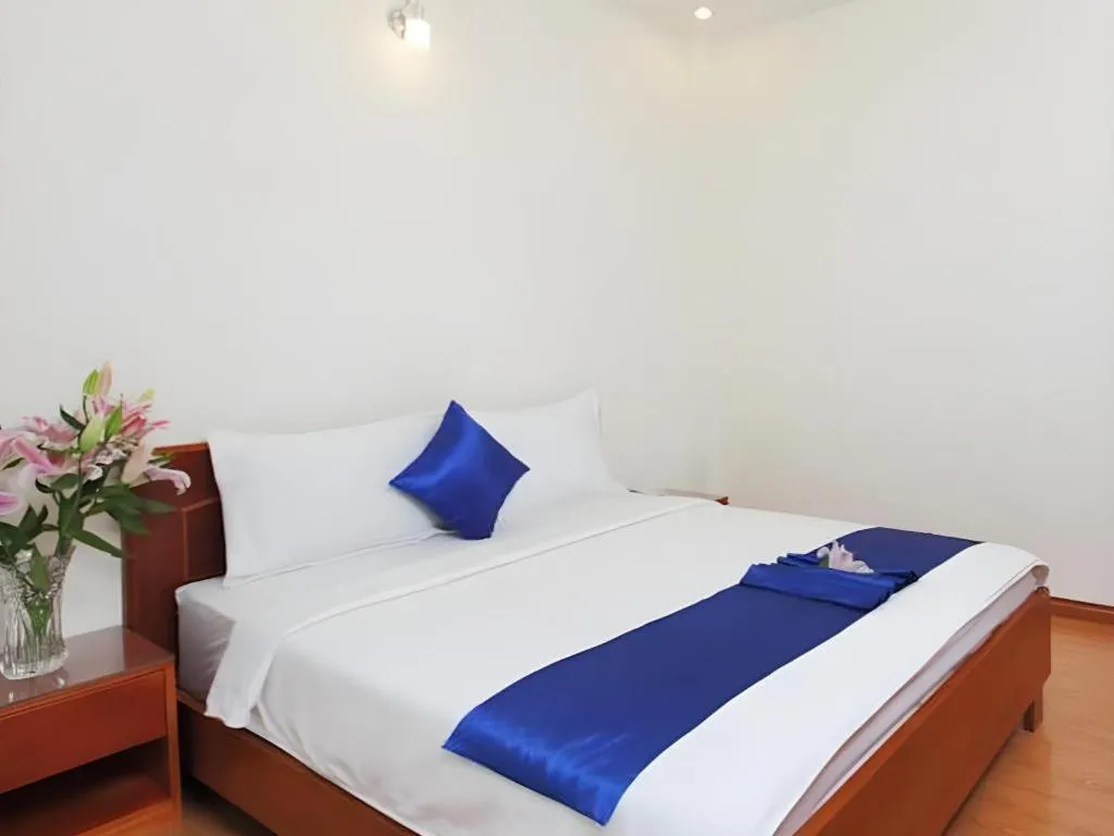 Bed in Blue River Hotel