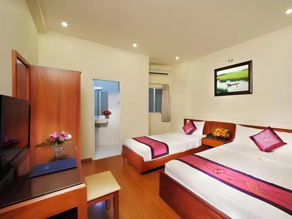 Bed in Blue River Hotel