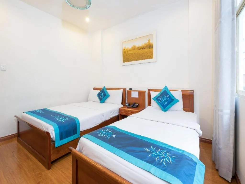 Bed in Blue River Hotel