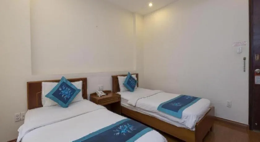 Bed in Blue River Hotel