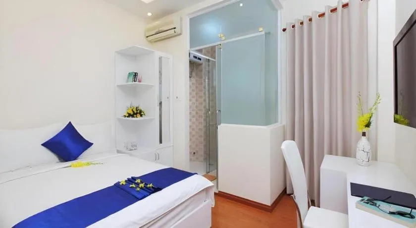 Bed in Blue River Hotel