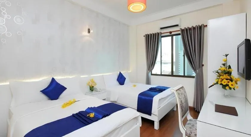 Bed in Blue River Hotel