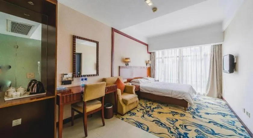 Bed in Silver Art Hotel