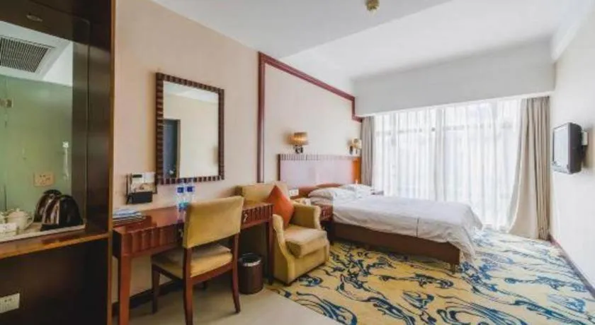 Bed in Silver Art Hotel