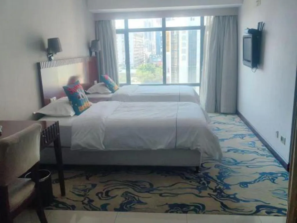 Bed in Silver Art Hotel