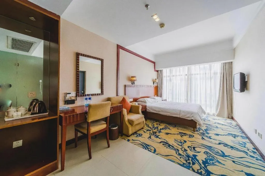 Bed in Silver Art Hotel