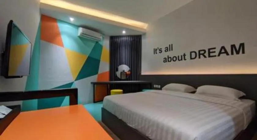 Bed in Alexander Hotel Tegal