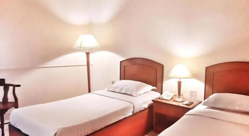 Bed in Alexander Hotel Tegal