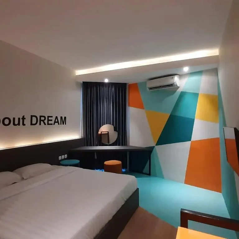 Bed in Alexander Hotel Tegal