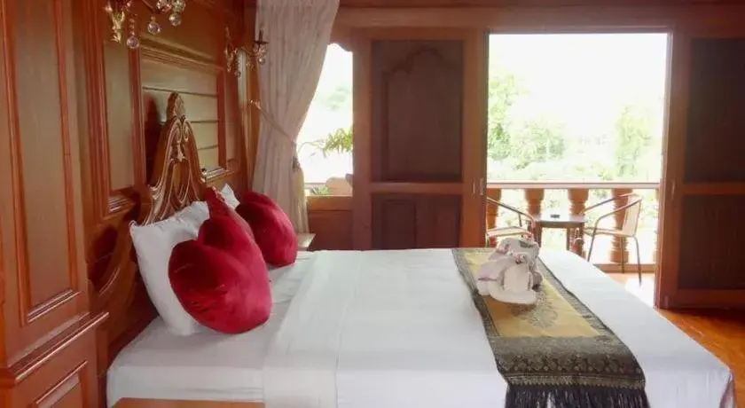 Bed in Ngamta Hotel Bed in Ngamta Hotel