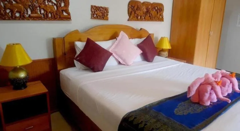 Bed in Ngamta Hotel