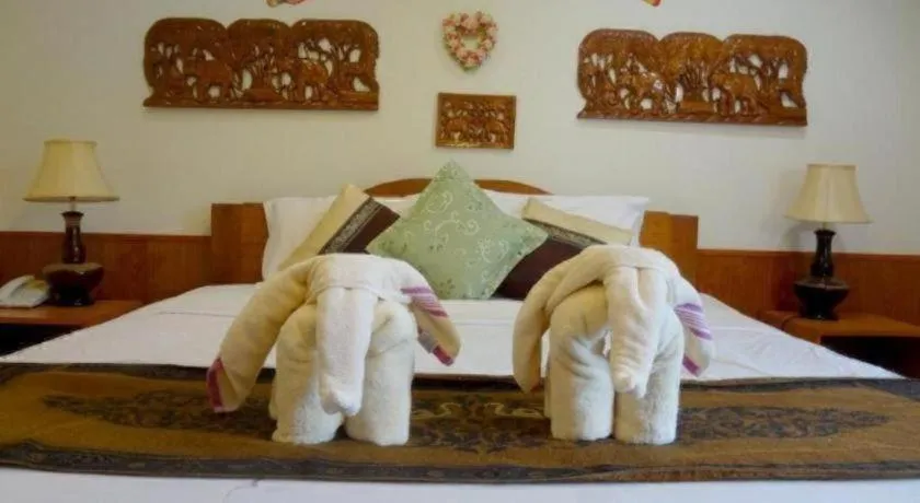 Bed in Ngamta Hotel
