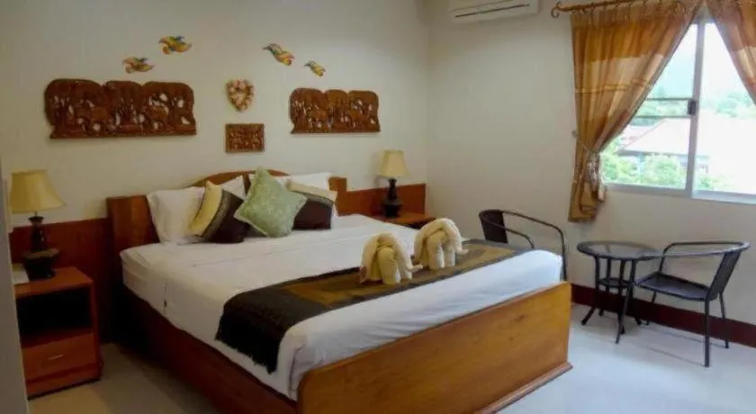 Bed in Ngamta Hotel