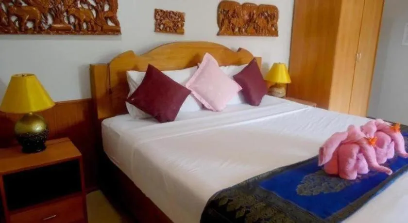 Bed in Ngamta Hotel