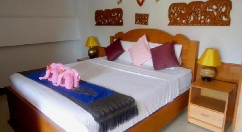 Bed in Ngamta Hotel