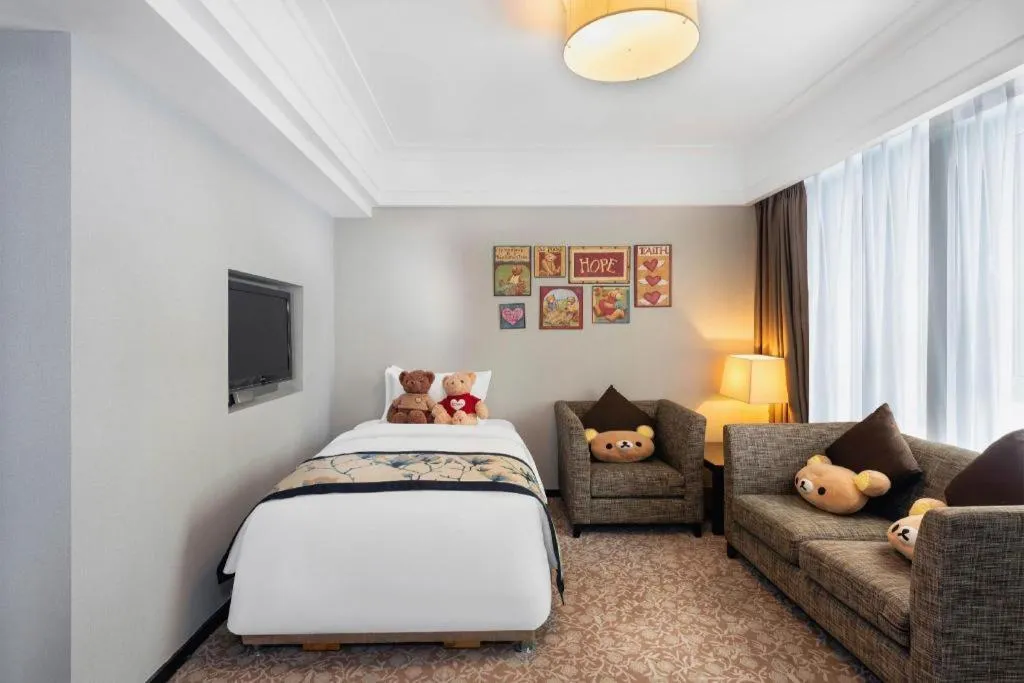 Bed in Shenyang Haiyun Jinjiang International Hotel