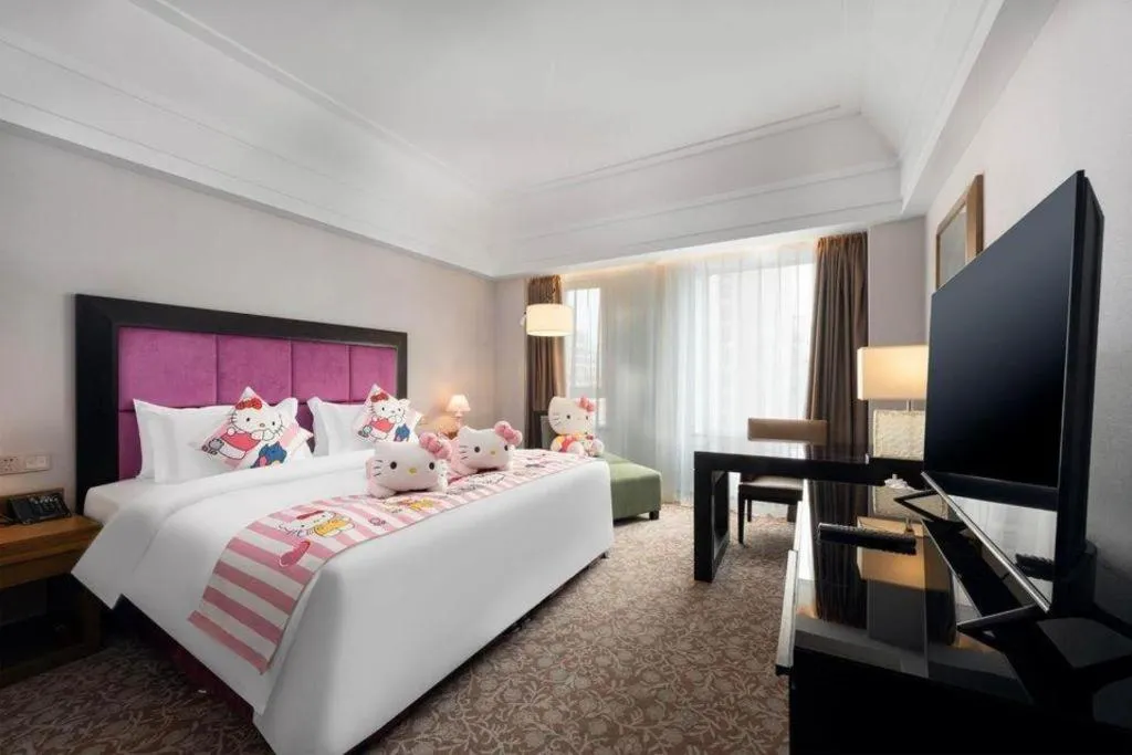 Bed in Shenyang Haiyun Jinjiang International Hotel