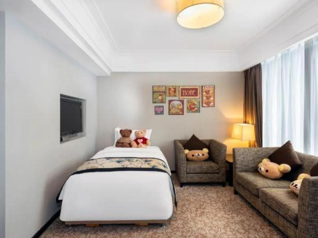 Bed in Shenyang Haiyun Jinjiang International Hotel