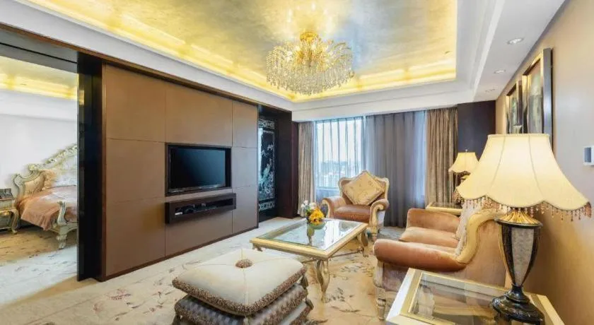 Bed in Shenyang Haiyun Jinjiang International Hotel