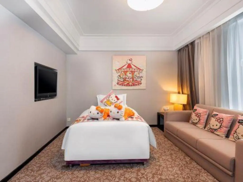 Bed in Shenyang Haiyun Jinjiang International Hotel