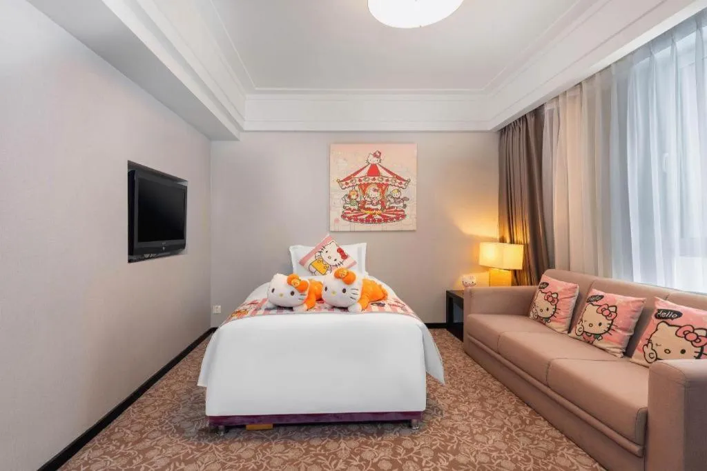 Bed in Shenyang Haiyun Jinjiang International Hotel