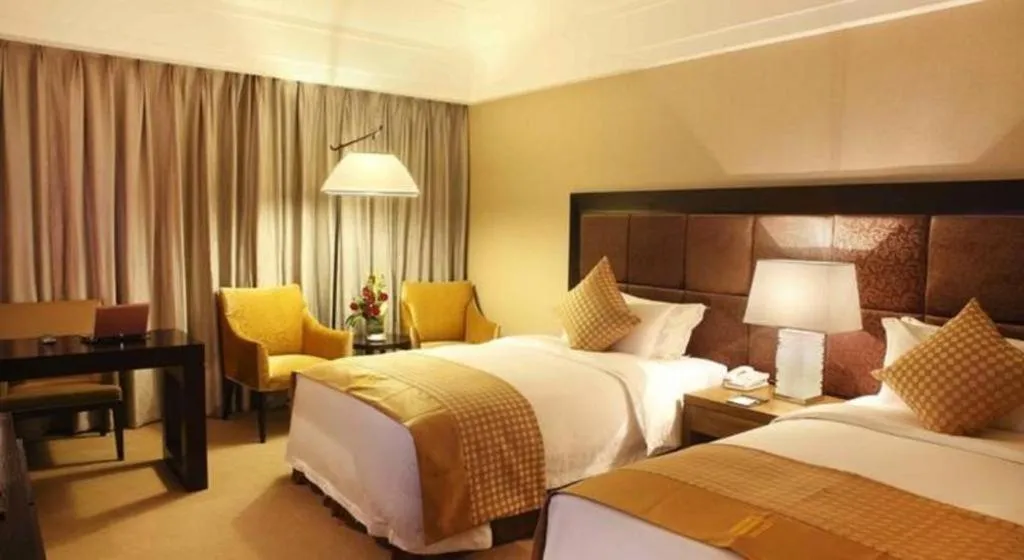 Bed in Shenyang Haiyun Jinjiang International Hotel