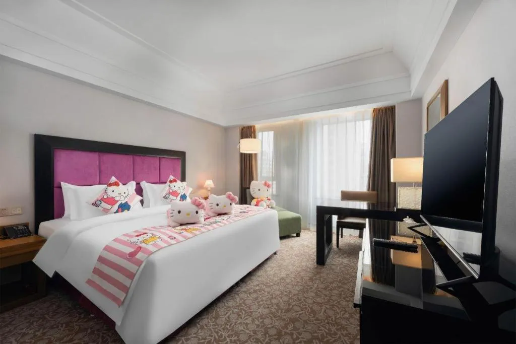 Bed in Shenyang Haiyun Jinjiang International Hotel