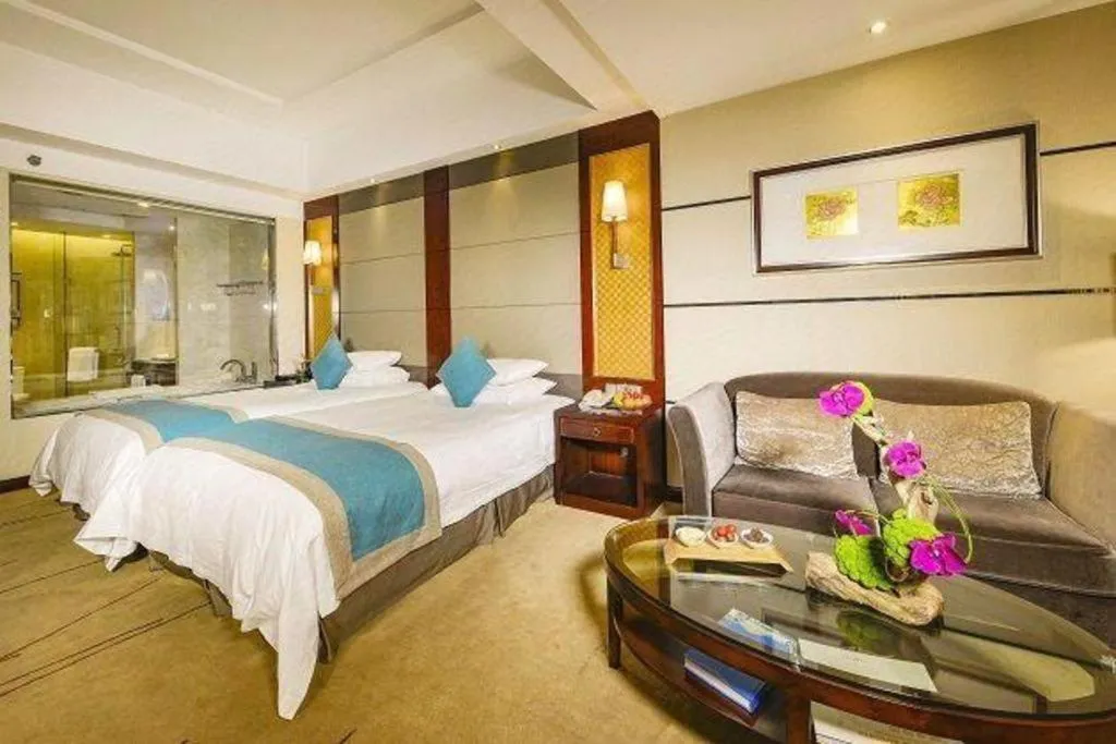 Bed in Gaosu New Century Hotel International Anhui