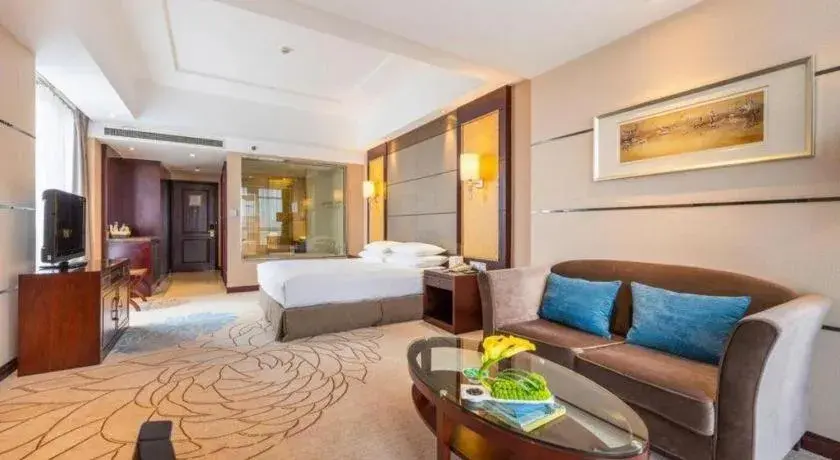 Bed in Gaosu New Century Hotel International Anhui Bed in Gaosu New Century Hotel International Anhui