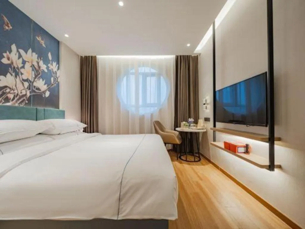 Bed in Jinjiang Inn Xian Mingguang Road