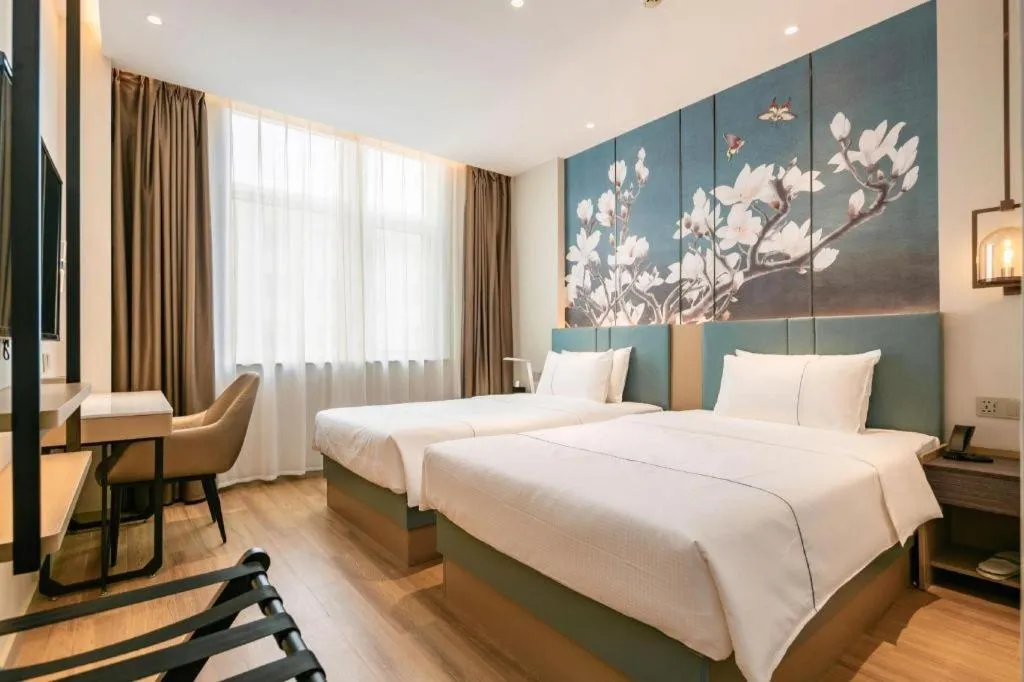 Bed in Jinjiang Inn Xian Mingguang Road