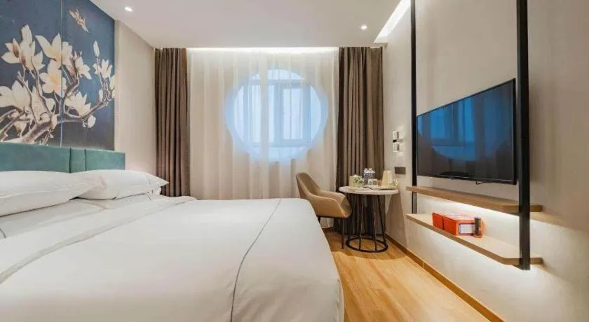 Bed in Jinjiang Inn Xian Mingguang Road