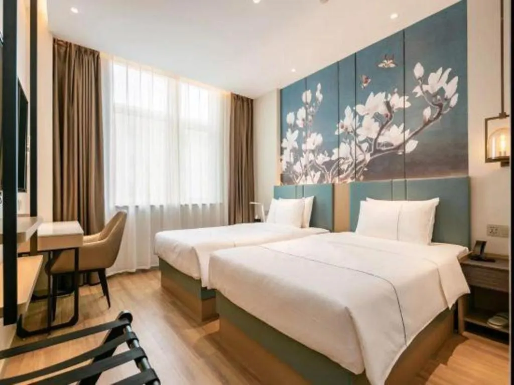 Bed in Jinjiang Inn Xian Mingguang Road