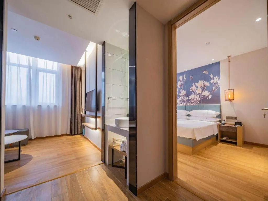 Bed in Jinjiang Inn Xian Mingguang Road