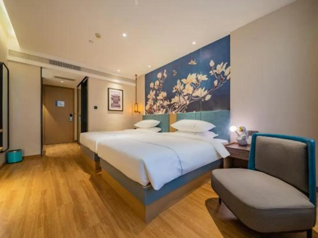 Bed in Jinjiang Inn Xian Mingguang Road