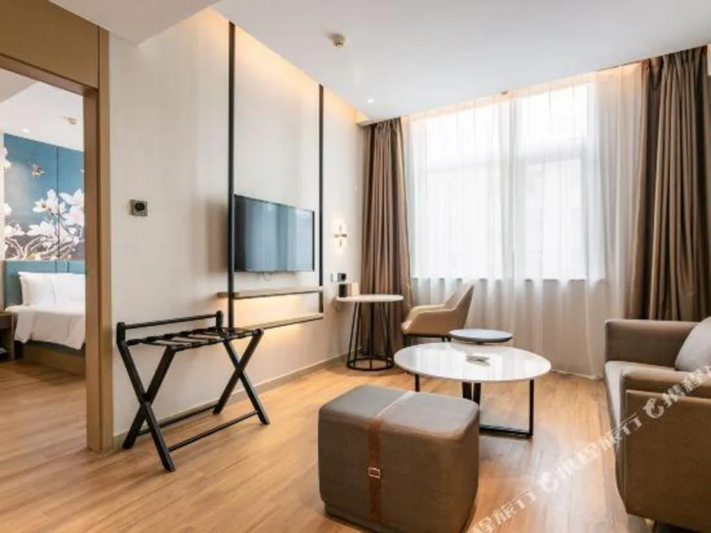 Bed in Jinjiang Inn Xian Mingguang Road