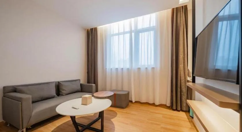 Bed in Jinjiang Inn Xian Mingguang Road